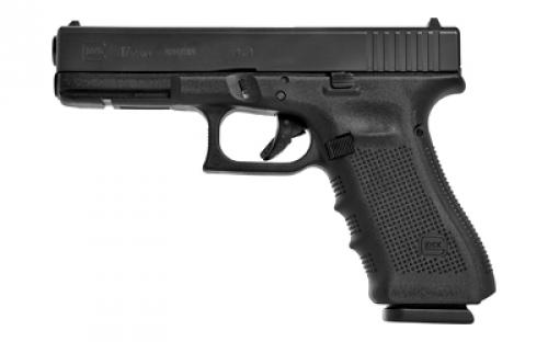 Glock 17M, Striker Fired, Semi-automatic, Polymer Frame Pistol, Full Size, 9MM, 4.49 Barrel, Black, 17 Rounds, Rebuilt PR175M5