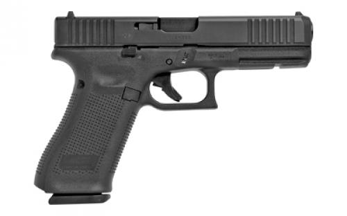 Glock 22 Gen5, Semi-automatic, Striker Fired, Full Size, 40 S&W, 4.49", Black, Interchangeable, 15Rd, 3 Mags, Rebuilt, Fixed Sights, Polymer, Matte PR22555