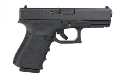 Glock 23, Rebuilt, Safe Action, Semi-automatic, Polymer Frame Pistol, Compact Size Pistol, 40S&W, 4.01" Barrel, Matte Finish, Fixed Sights, Glock OEM Rail, 13 Rounds, 2 Magazines, May or May Not Come With Night Sights PR2350903