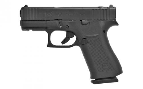 Glock 43X, M.O.S, Semi-automatic, Striker Fired, Sub-Cmp, 9MM, 3.41, Black, 10Rd, 2 Mags, Rebuilt, Fixed Sights, Polymer, nPVD PR4350901XFRMOS