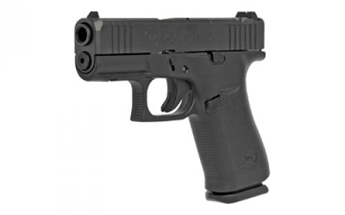 Glock 43X, M.O.S, Semi-automatic, Striker Fired, Sub-Cmp, 9MM, 3.41", Black, 10Rd, 2 Mags, Rebuilt, Fixed Sights, Polymer, nPVD PR4350901XFRMOS