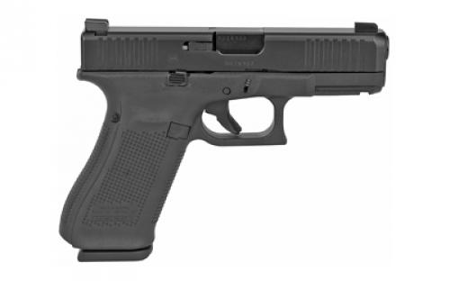 Glock 45, Rebuilt, Striker Fired, Semi-automatic, Polymer Frame Pistol, Compact, 9MM, 4.02" Barrel, Black, Matte Finish, 17 Rounds, 3 Magazines, May or May Not Come With Night Sights PR45509