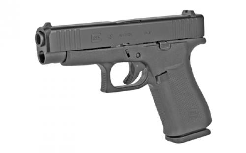 Glock 48, Black, Rebuilt, Striker Fired, Compact, 9MM, 4.17" Barrel, Polymer Frame, Silver Finish, 10Rd, 2 Magazines, May or May Not Come With Night Sights PR48509