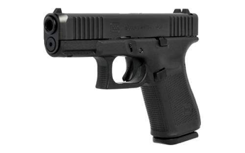 Glock 19, GEN 5, Semi-automatic, Striker Fired, Compact, 9MM, 4.02", Black, Polymer, 10 Rounds, 3 Mags, Fixed Sights, DLC UA195S201