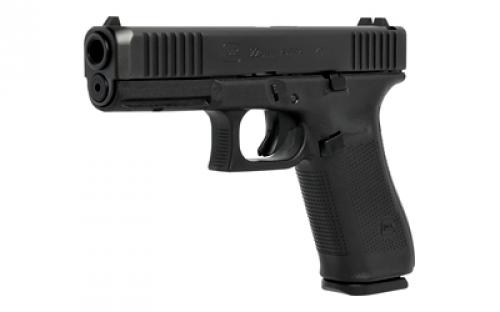 Glock 22, GEN 5, Semi-automatic, Striker Fired, Full, 40 S&W, 4.02", Black, 15 Rounds, 3 Magazines, Front Serrations, Fixed Sights, Polymer, Matte UA225S203