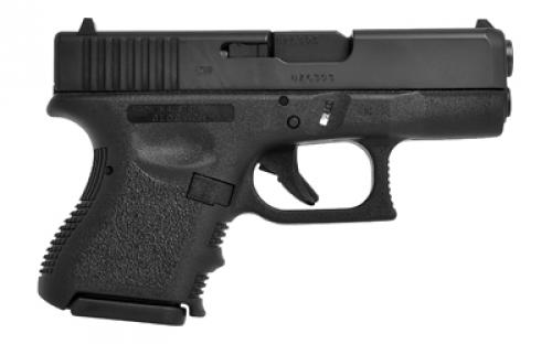 Glock 28, GEN 3, Semi-automatic, Safe Action, Sub-Compact, 380 ACP, 3.43", Black, 10 Rounds, 2 Mags, Right Hand, Fixed Sights, Polymer, Matte UI2850201