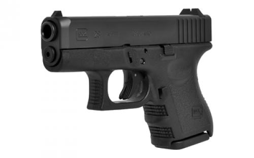 Glock 28, GEN 3, Semi-automatic, Safe Action, Sub-Compact, 380 ACP, 3.43", Black, 10 Rounds, 2 Mags, Right Hand, Fixed Sights, Polymer, Matte UI2850201