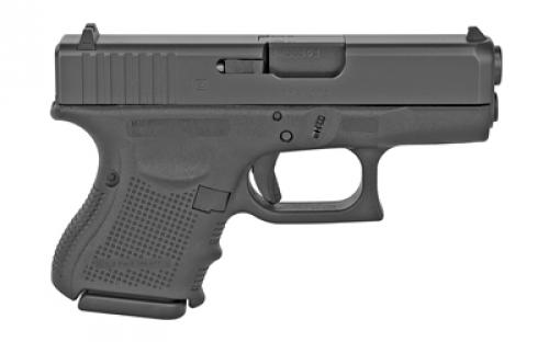 Glock 26, Semi-automatic, Safe Action, Sub-Cmp, 9MM, 3.42" Barrel, Matte, 10Rd, 2 Mags, Rebuilt, Fixed Sights UR26501