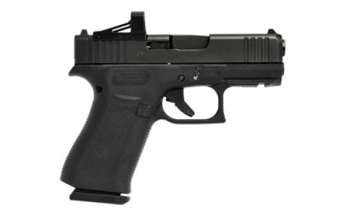 Glock 43X MOS, TALO Exclusive, Striker Fired, Semi-automatic, Polymer Frame Pistol, Sub-Compact, 9MM, 3.41" Barrel, nPVD Finish, Black, Fixed Sights, Includes RMSc Glass Edition 4MOA Dot Shield Optic, 10 Rounds, 2 Magazines, Right Hand UX4350201FRMOSC