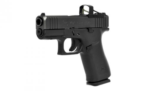 Glock 43X MOS, TALO Exclusive, Striker Fired, Semi-automatic, Polymer Frame Pistol, Sub-Compact, 9MM, 3.41" Barrel, nPVD Finish, Black, Fixed Sights, Includes RMSc Glass Edition 4MOA Dot Shield Optic, 10 Rounds, 2 Magazines, Right Hand UX4350201FRMOSC