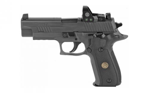 Sig Sauer P226, Legion RXP, Double Action/Single Action, Metal Frame Pistol, Full Size, 9MM, 4.4" Barrel, Alloy, Legion Gray, G10 Grips, XRAY3 Day/Night Sights, Decocker, 15 Rounds, P-SAIT Trigger, ROMEO1 PRO Reflex Optic, 3 Magazines E26R-9-LEGION-RXP