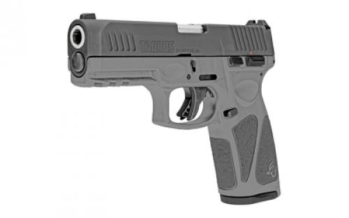 Taurus G3, Striker Fired, Semi-automatic, Polymer Frame Pistol, Full Size, 9MM, 4" Barrel, Matte Finish, Black Slide, Gray Frame, Fixed Front Sight, Drift-Adjustable Steel Rear Sight w/ Serrated Ramp, Manual Thumb Safety, 15 Rounds, 2 Magazines 1-G3B941G-15