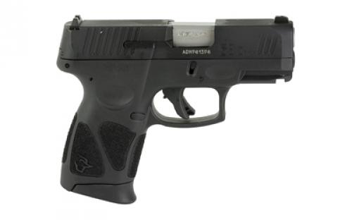 Taurus G3C, Semi-automatic, Striker Fired, Polymer Frame Pistol, 9MM, 3.2" Barrel Matte Finish, Black, Adjustable Sights, 2 Magazines, 12 Rounds, Package Includes Knife, Flashlight 1-G3C931-CK6