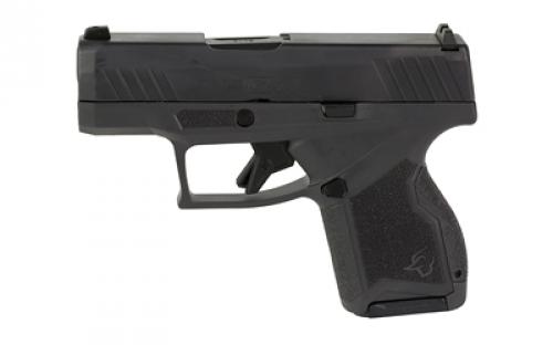 Taurus GX4, Semi-automatic, Striker Fired, Compact, Polymer Frame Pistol, 9MM, 3 Barrel, Gray Frame, Black Slide, Fixed Steel Front Sight, Drift-Adjustable Steel Rear Sight w/ Serrated Ramp, Two Backstrap Options, 11 Rounds, 2 Magazines 1-GX4M931G