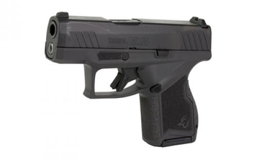 Taurus GX4, Semi-automatic, Striker Fired, Compact, Polymer Frame Pistol, 9MM, 3" Barrel, Gray Frame, Black Slide, Fixed Steel Front Sight, Drift-Adjustable Steel Rear Sight w/ Serrated Ramp, Two Backstrap Options, 11 Rounds, 2 Magazines 1-GX4M931G