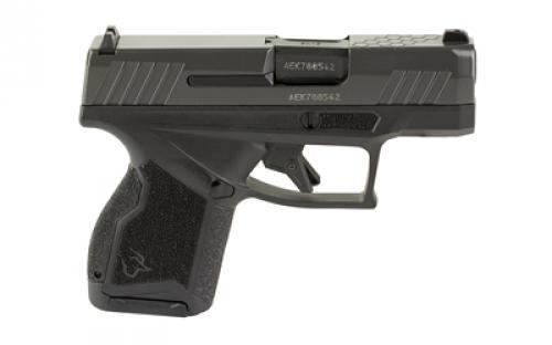 Taurus GX4, Striker Fired, Semi-automatic, Graphene Frame Pistol, Compact, 9MM, 3" Barrel with DLC Finish, Matte Finish, Gray, Fixed Steel Front Sight, Drift-Adjustable Steel Rear Sight, 10 Rounds, 2 Magazines 1-GX4M93GR-10