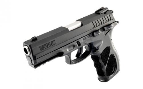 Taurus TH10, Double/Single Action, Semi-automatic, Polymer Framed Pistol, Full Size, 10MM, 4.25" Barrel, Matte Finish, Black, Manual Safety, Adjustable Sights, 15 Rounds, 2 Magazines 1-TH10041