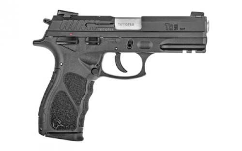 Taurus TH9, Double Action/Single Action, Semi-automatic, Polymer Frame Pistol, Full Size, 9MM, 4.25" Barrel, Matte Finish, Black, Adjustable Sights, Manual Thumb Safety, 17 Rounds, 2 Magazines 1-TH9041