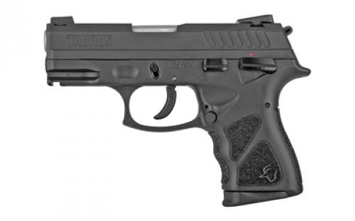 Taurus TH9, Double Action/Single Action, Semi-automatic, Polymer Frame Pistol, Compact, 9MM, 3.54 Barrel, Matte Finish, Black, Adjustable Sights, Manual Thumb Safety, 17 Rounds, 2 Magazines 1-TH9C031