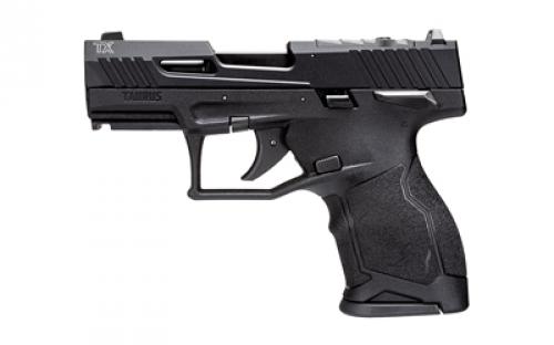 Taurus TX22, Striker Fired, Semi-automatic, Polymer Framed Pistol, Compact, 22 LR, 3.5" Threaded Barrel, Matte Finish, Black, Ramp Front/Adjustable Rear, 10 Rounds, 2 Magazines, Manual Safety 1-TX22131-10