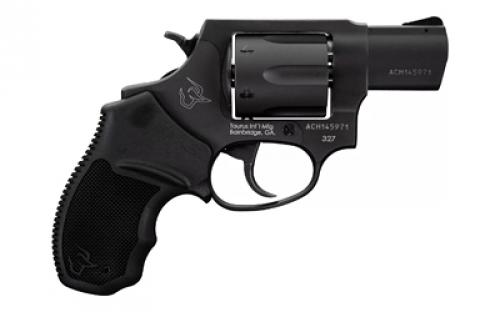 Taurus 327 Revolver, Double Action/Single Action, Steel Frame Revolver, .327 Federal Magnum, 2" Barrel, Black, Polymer Grips, Fixed Sights, 6 Rounds 2-32721