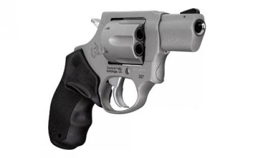 Taurus 327 Revolver, Double Action/Single Action, Steel Frame Revolver, .327 Federal Magnum, 2" Barrel, Stainless Steel Finish, Polymer Grips, Black, Fixed Sights, 6 Rounds 2-32729