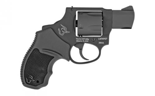 Taurus M380, Double Action Only, Metal Frame Revolver, Small Frame, 380ACP, 1.75" Barrel, Alloy, Oxide Finish, Black, Rubber Grips, Fixed Sights, 5 Rounds 2-380121UL