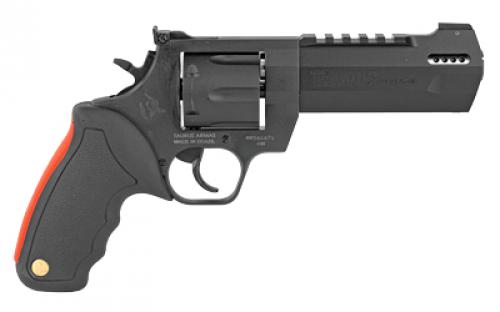 Taurus Raging Hunter, Revolver, Double Action, Metal Frame Revolver, Large Frame, 44 Magnum, 5.12" Exact Barrel Length, Steel, Oxide Finish, Black, Rubber Grips, Adjustable Sights, 6 Rounds 2-440051RH