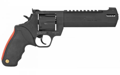 Taurus Raging Hunter, Double Action, Metal Frame Revolver, Large Frame, 44 Magnum, 6.75" Exact Barrel Length, Steel, Matte Finish, Black, Rubber Grips, Adjustable Sights, 6 Rounds, BLEM (Damaged Case) 2-440061RH