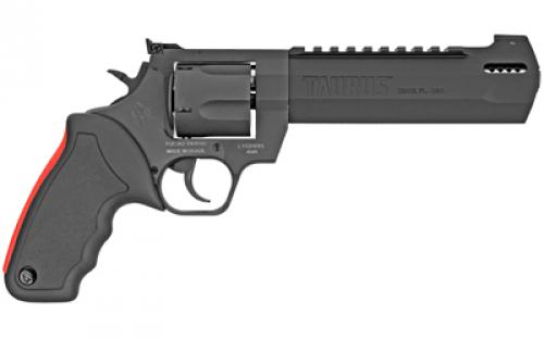 Taurus Raging Hunter, Double Action, Metal Frame Revolver, Large Frame, 454 Casull, 6.75" Exact Barrel Length, Steel, Oxide Finish, Black, Rubber Grips, Adjustable Sights, 5 Rounds 2-454061RH