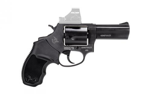 Taurus Model 605 TORO, Single/Double Action, Steel Frame Revolver, 357 Magnum, 3" Barrel, Matte Finish, Optics Ready (Not included), Silver, Polymer Grip, 5 Rounds 2-605P31