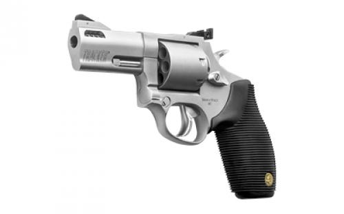 Taurus Model 692, Double Action, Metal Frame Revolver, Medium Frame, 357 Magnum/38 Special/9MM, 3" Barrel, Steel Frame, Stainless Finish, Rubber Grips, Adjustable Rear Sight, 7 Rounds 2-692039