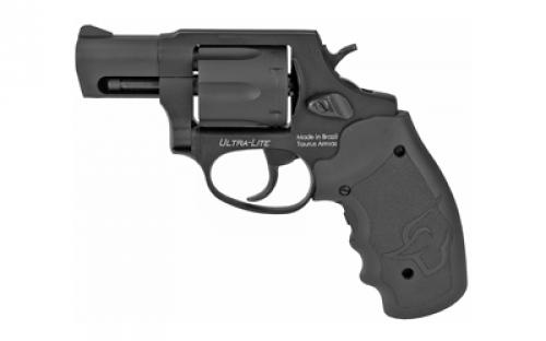 Taurus Model 856VL, Double Action, Metal Frame Revolver, Small Frame, 38 Special +P, 2 Barrel, Alloy, Matte Finish, Black, Viridian Red Laser Grip, Fixed Sights, 6 Rounds 2-856021ULVL