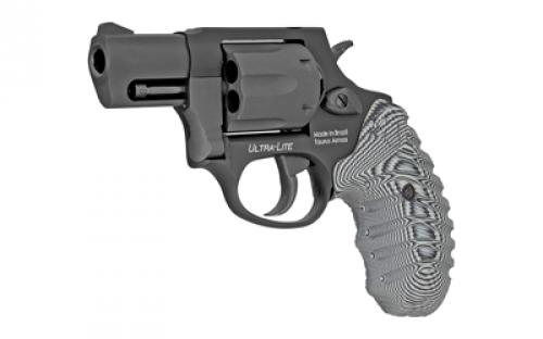 Taurus Model 856, Double Action, Metal Frame Revolver, Small Frame, 38 Special +P, 2" Barrel, Alloy, Matte Finish, Black, VZ Grips, Fixed Sights, 6 Rounds 2-856021ULVZ13