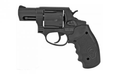 Taurus Model 856VL, Double Action, Metal Frame Revolver, Small Frame, 38 Special +P, 2 Barrel, Steel, Matte Finish, Black, Viridian Red Laser Grip, Fixed Sights, 6 Rounds 2-856021VL