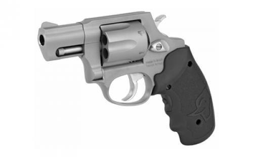 Taurus Model 856VL, Double Action, Metal Frame Revolver, Small Frame, 38 Special +P, 2" Barrel, Stainless Steel, Matte Finish, Silver, Viridian Red Laser Grip, Fixed Sights, 6 Rounds 2-856029VL