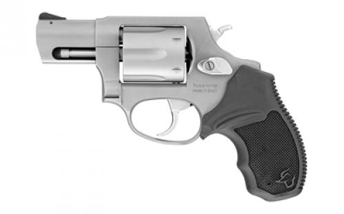 Taurus Model 856CH, Double Action, Metal Frame Revolver, Small Frame, 38 Special +P, 2" Barrel, Stainless Steel, Matte Finish, Silver, Rubber Grips, Fixed Sights, 6 Rounds, Massachusetts Approved 2-85629-MA