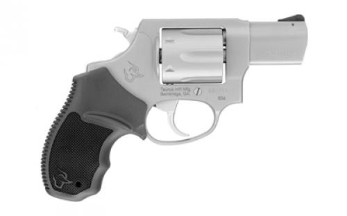 Taurus Model 856CH, Double Action, Metal Frame Revolver, Small Frame, 38 Special +P, 2" Barrel, Stainless Steel, Matte Finish, Silver, Rubber Grips, Fixed Sights, 6 Rounds, Massachusetts Approved 2-85629-MA