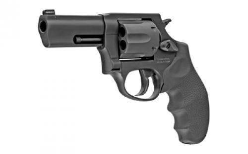 Taurus Model 856, Double Action, Metal Frame Revolver, Medium Frame, 38 Special +P, 3" Barrel, Steel, Matte Finish, Black, Hogue Grip, 6 Rounds 2-85631NS