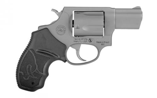 Taurus Model 905, Double Action, Metal Frame Revolver, Small Frame, 9MM, 2" Barrel, Stainless Steel, Matte Finish, Silver, Rubber Grips, Fixed Sights, 5 Rounds 2-905029