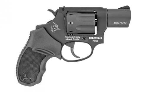 Taurus Model 942, Double Action, Metal Frame Revolver, Small Frame, 22LR, 2" Barrel, Alloy, Black, Polymer Grips, 8 Rounds 2-942021UL