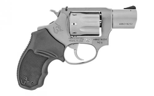 Taurus Model 942, Double Action, Metal Frame Revolver, Small Frame, 22LR, 2" Barrel, Alloy, Stainless, Polymer Grips, 8 Rounds 2-942029UL