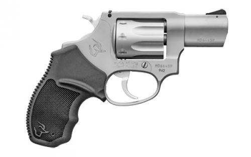 Taurus Model 942, Double Action, Metal Frame Revolver, Small Frame, 22LR, 2" Barrel, Steel, Stainless, Polymer Grips, 8 Rounds 2-942029