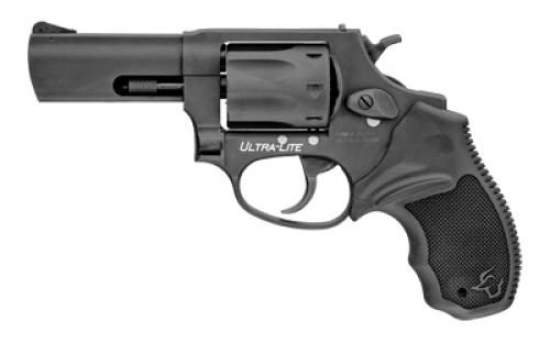 Taurus Model 942, Double Action, Metal Frame Revolver, Small Frame, 22LR, 3 Barrel, Alloy, Matte Oxide Finish, Black, Polymer Grips, 8 Rounds 2-942031UL