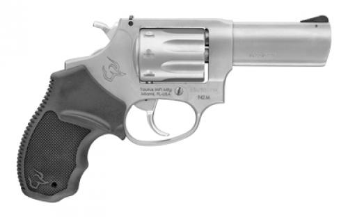 Taurus Model 942M, Double Action, Metal Frame Revolver, Small Frame, 22WMR, 3" Barrel, Steel, Matte Stainless, Silver, Polymer Grips, 8 Rounds 2-942M039