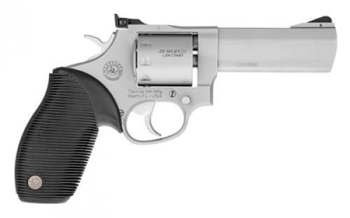 Taurus Model 992, Double Action, Metal Frame Revolver, Large Frame, 22LR/22WMR, 4" Barrel, Steel, Matte Stainless, Silver, Rubber Grips, Adjustable Sights, 9 Rounds 2-992049