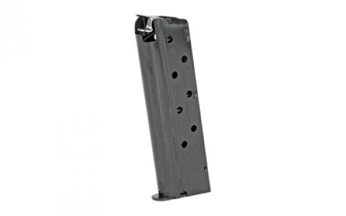 Mecgar Pistol Magazine, 40S&W, 8 Rounds, Fits 1911 Pistols, Steel, Blued MGCGOV40B