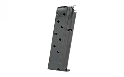 Mecgar Pistol Magazine, 40S&W, 8 Rounds, Fits 1911 Pistols, Steel, Blued MGCGOV40B