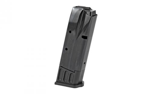 Mecgar Magazine, 9MM, 10 Rounds, Fits Browning Hi-Power, Blued Finish MGBRHP10B