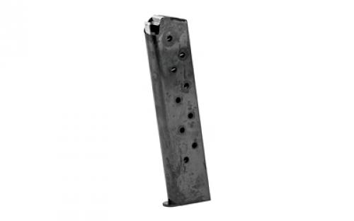 Mecgar Magazine, 45ACP, 10 Rounds, Fits 1911, Blued Finish MGCG4510B